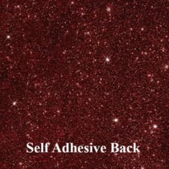 SAG21020 - Self Adhesive Glitter Card - Red Hot - Pack of 3