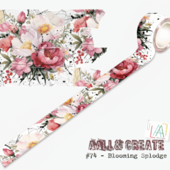 Washi Tape - #74 - Blooming Splodge