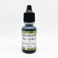 Elements Premium Dye ink – Olive Re-Inker