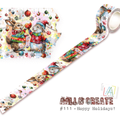 Washi Tape - #111 - Hoppy Holidays