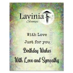 LAV677 - Heartfelt Verses Stamp