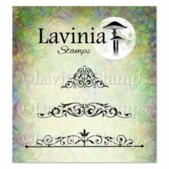 LAV979 - Vintage Swirls Stamp