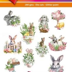 Hearty Crafts Easy 3D Toppers - Easter Flowers
