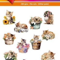 Hearty Crafts Easy 3D Toppers - Cats
