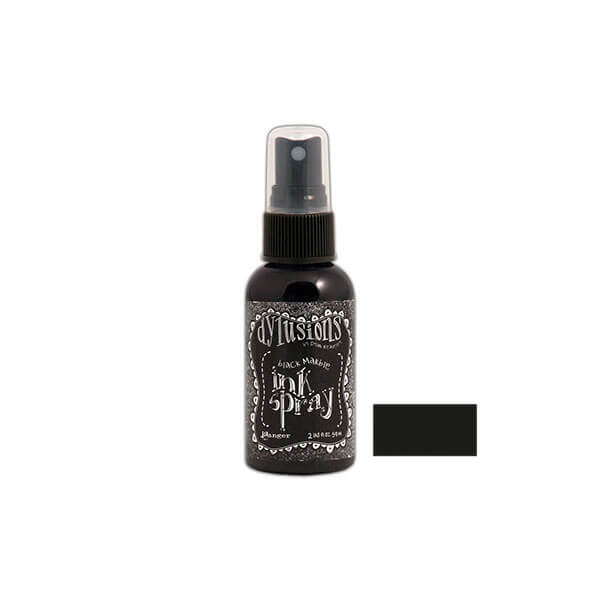 Dylusions Shimmer Spray - Black Marble