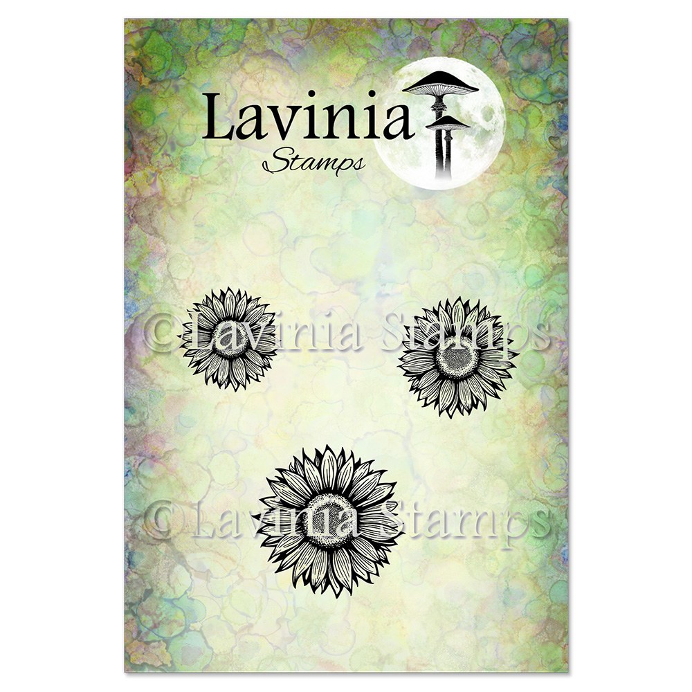 LAV993 - Sunflower Heads Stamp