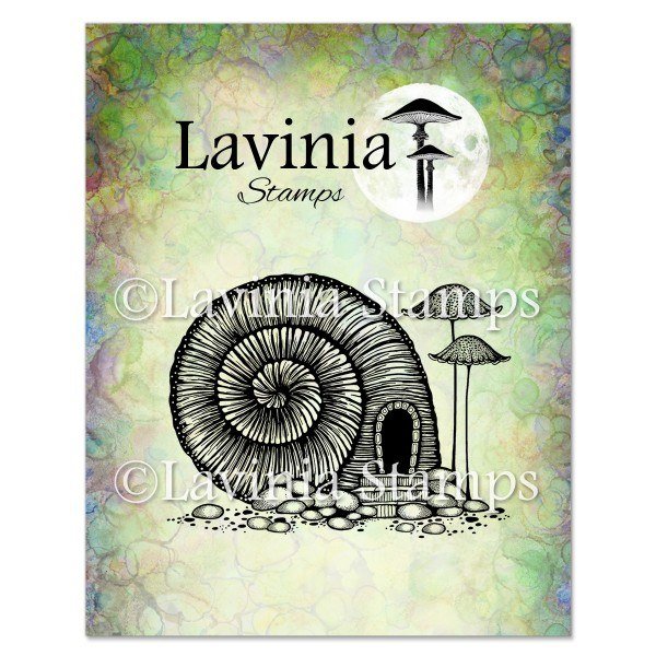 LAV851 - Snail House Stamp