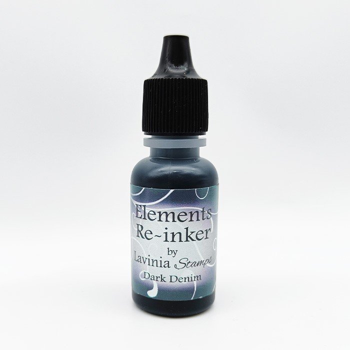 Elements Premium Dye ink – Dark Denim Re-Inker