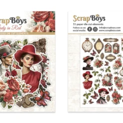 LADY IN RED DIE-CUTS LARE-12
