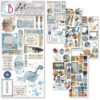 Ciao Bella - An Artist Journey Art Stickers transparent adhesive sheets 5/Pkg