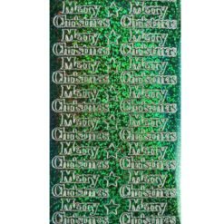 Merry Christmas 2 - Holographic Green