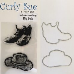 Andy's Hat & Boots – stamp & die set