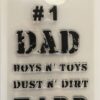 Curly Sue - #1 Dad stamp set