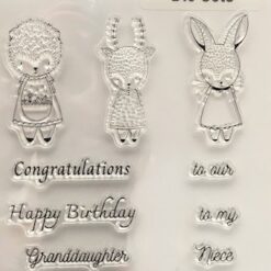 Alternative view of Beautiful Girls Stamp & Die set