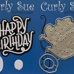 Happy Birthday & Two Balloons