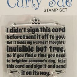 Curly Sue - Pay it forward verse