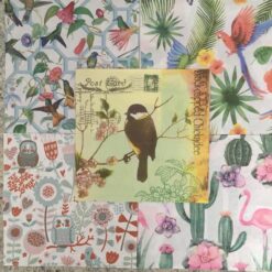 Serviettes - Birds
