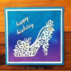 Alternative view of Shoe with Flowers
