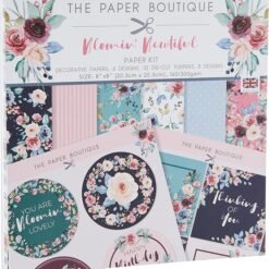 The Paper Boutique Bloomin Beautiful 8x8 Inch Paper Kit (PB1751)