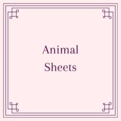 Animal Sheets