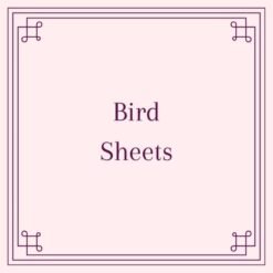 Bird Sheets