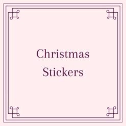 Christmas stickers