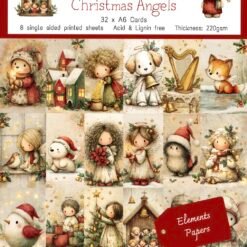 Paper by the Sea - Christmas Angels Elements Papers