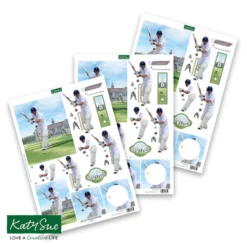Katy Sue Designs Cricket 3D Die-Cut Decoupage (3 sheets) (11-DCD625)