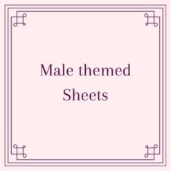 Male themed sheets