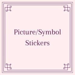 Picture/symbol stickers
