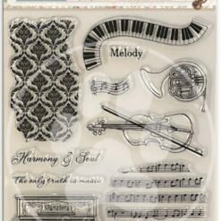 Stamperia Symphony Clear Stamp by Sara Alcobendas (WTK243)
