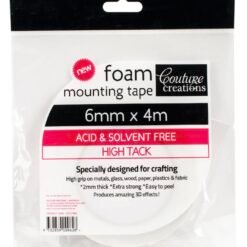 Foam Tape 2mm thick - 6mm x 4metres - High Tack