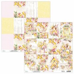 Mintay - Blossom Serenity - 3" x 4" cut apart sheet