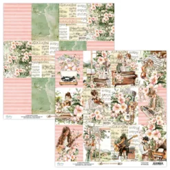 Mintay - Music Garden - 3" x 4" cut apart sheet