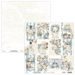 Mintay - Cottage Heart - 3" x 4" cut apart sheet
