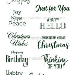 Assorted Sentiments Stamp set