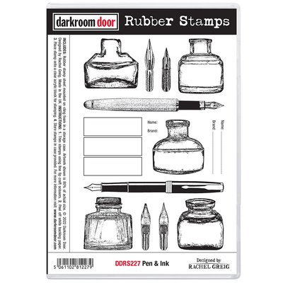 Pen and Ink Stamp Set