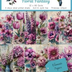 Paper by the Sea - Floral Fantasy Elements Papers