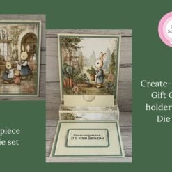 Create-a-card Gift card Holder Card die set