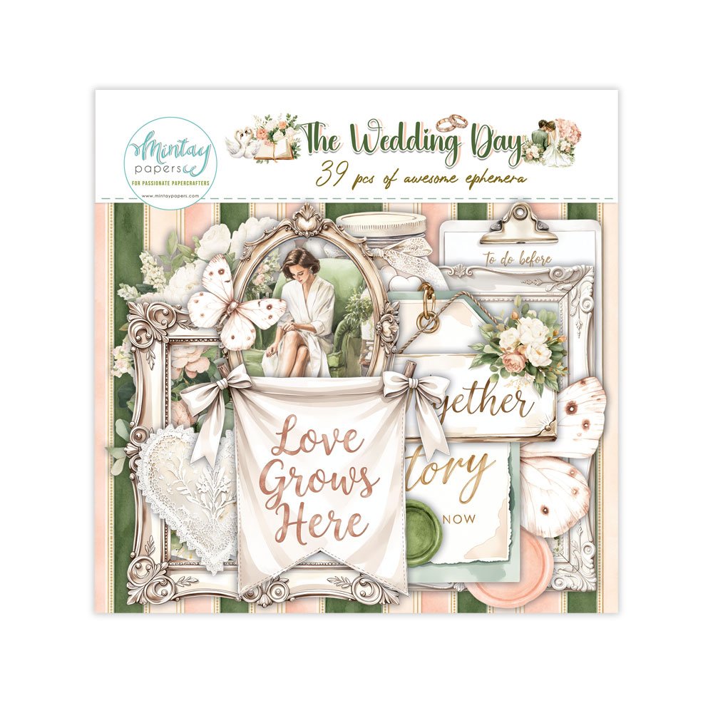Pre-order - Mintay - Wedding Day - Ephemera - due mid August