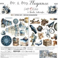 Pre-order - Craft O’Clock - Mrs and Mrs Elegance - Extras Set 3 Mixed - Due Mid August