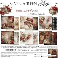 Pre-order - Craft O'Clock - Silver Screen Magic - 6" x 6" Main Papers due Mid August