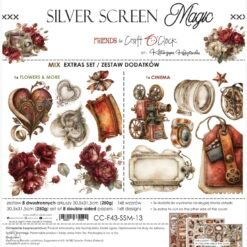 Pre-order - Craft O’Clock - Silver Screen Magic -  Extras Set 3 Mixed - Due Mid August