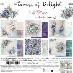 Pre-order - Craft O'Clock - Flowers of Delight - 6" x 6" Main Papers due Mid August