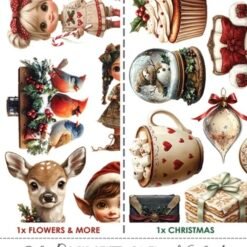 Craft O’Clock - Oh, Christmas Night! -  Extras Set 3 Mixed