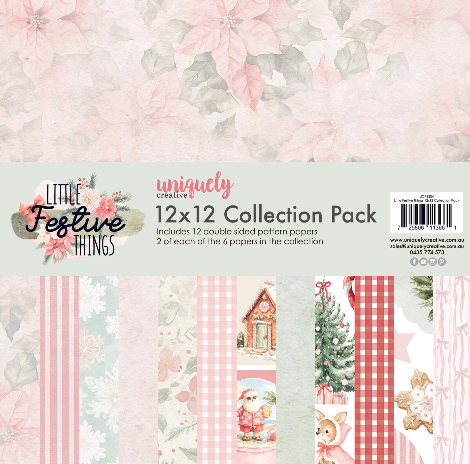 Pre-order - Little Festive Things 12 X 12 COLLECTION PACK