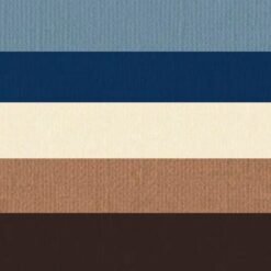 100004 - Mixed colours - Denim Blues /Vintage Travels - 6 pack