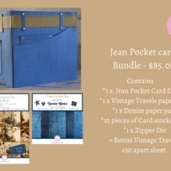 Bundle - Create-a-card - Jean Pocket card die set