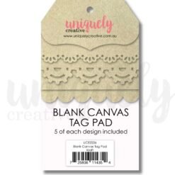 Blank Canvas Tag Pad - Kraft - due 5/8/26