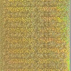 Seasons Greetings 1 - Holographic Gold